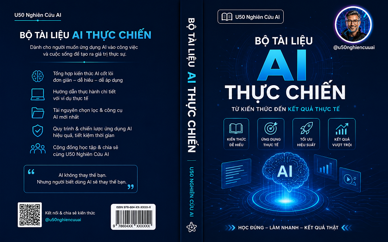 Bộ tài liệu AI thực chiến kênh U50 Nghiên Cứu AI